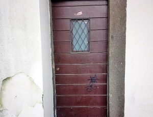 Viterbo - I bagni nel giardino di palazzo dei Priori