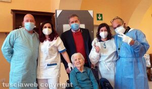 Acquapendente - Richiami del vaccino anti-Covid alla rsa San Giuseppe