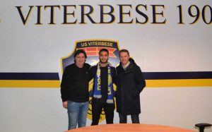 Sport - Calcio - Viterbese - Najib Ammari in sede per la firma del contratto