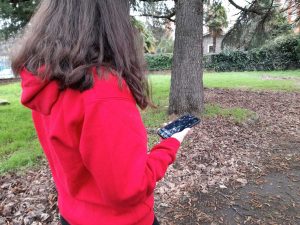 I ragazzi che camminano per l'Erasmus