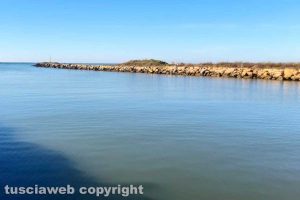 Montalto di Castro - Il mare a gennaio