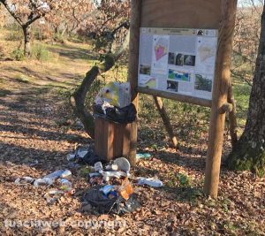 Viterbo - Immondizia a Corviano