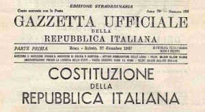 La Costituzione italiana
