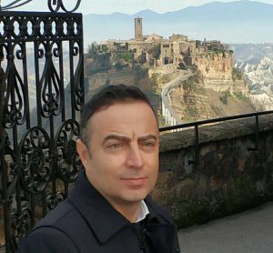 Il presidente della provincia Pietro Nocchi a Civita di Bagnoregio