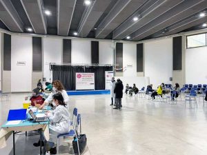 Viterbo - Centro di vaccinazione anti Covid alla Grotticella