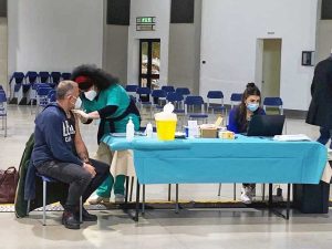 Viterbo - Centro di vaccinazione anti Covid alla Grotticella