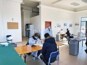 Viterbo - Centro di vaccinazione anti Covid alla Grotticella