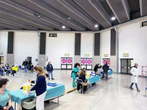Viterbo - Centro di vaccinazione anti Covid alla Grotticella