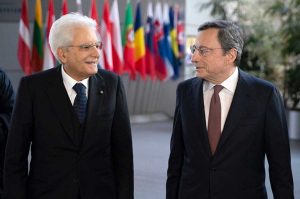 Sergio Mattarella e Mario Draghi