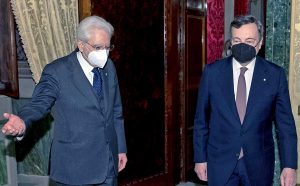 Sergio Mattarella e Mario Draghi