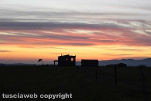 Tramonto a Ischia di Castro