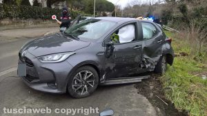 Montefiascone - Lo schianto sulla Cassia