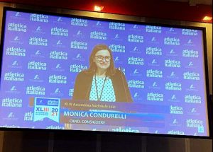 Sport - L'intervento di Monica Condurelli alle elezioni della Fidal