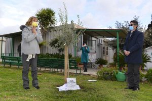 Noemi Di Segni, presidente dell’Unione delle comunità ebraiche italiane, alla cittadella di Semi di pace