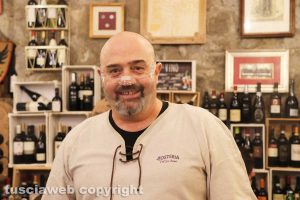 Viterbo - Bruno Errichiello dell'Hosteria dal Sor Bruno