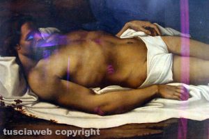 Viterbo - Museo Civico - Le luci della Pietà di Sebastiano del Piombo