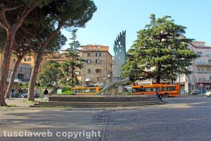 Viterbo - Sacrario - Fontana