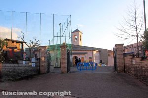 Viterbo - La parrocchia di Santa Maria della Grotticella