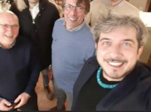 Orte – Paolo Ruffini a pranzo col sindaco Giuliani