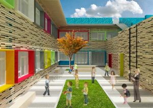 Bassano Romano - Il progetto per la scuola di via Vespucci