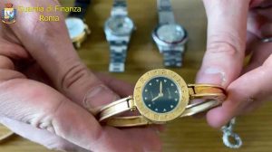 Roma - La merce rubata recuperata dalla finanza