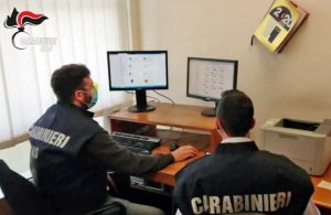 Carabinieri - I Nas al lavoro sui siti web