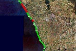 Ambiente - Il rapporto sulla balneazione nel Lazio nel 2020 - La mappa di Tarquinia