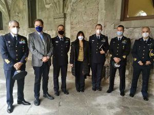 Viterbo - I vertici delle scuole dell'aeronautica militare all'Unitus