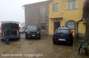 Montefiascone - I carabinieri sul posto