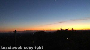 Tramonto a Montefiascone