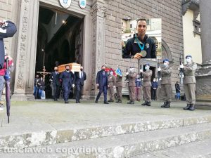 Viterbo - I funerali di Daniele Catalani
