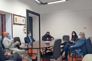 I sindaci Tedesco e Arena