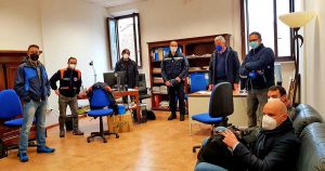 Allarme boati a Orte - La riunione in comune con Ingv, vigili del fuoco e protezione civile