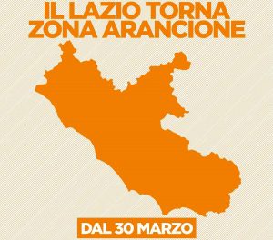 Coronavirus - Lazio arancione