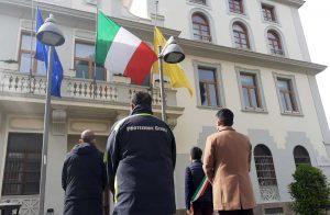 Civitavecchia - La commemorazione delle vittime del Covid
