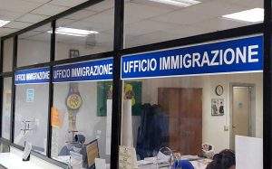 L'ufficio immigrazioni della questura di Terni