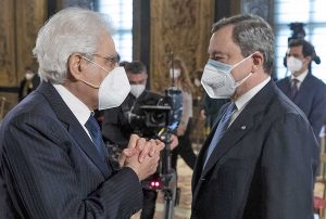 Sergio Mattarella e Mario Draghi