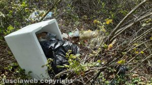 Ronciglione - Rifiuti abbandonati