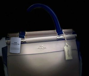 Una borsa in vendita presso gli Ambulanti di Forte dei Marmi