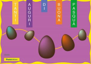 La cartolina di Pasqua delle Poste