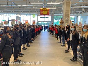 Viterbo - Polo commerciale - L'inaugurazione di Globo