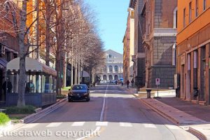 Viterbo - Primo giorno del nuovo lockdown