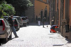 Viterbo - Primo giorno del nuovo lockdown