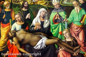 Viterbo - Un'opera del museo civico di piazza Crispi