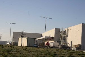 Viterbo - I nuovi locali in costruzione sulla Cassia Nord