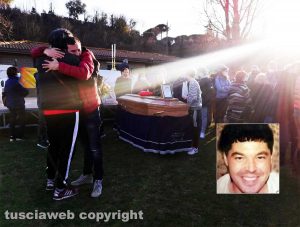 Capranica - I funerali di Luca Pulino