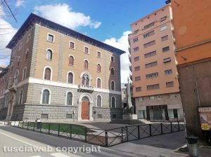 Viterbo - Transenne a piazza della Repubblica