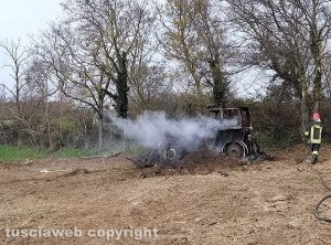 Montefiascone - Trattore a fuoco