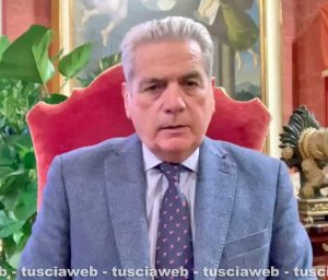 Viterbo - Il videomessaggio del sindaco Giovanni Arena