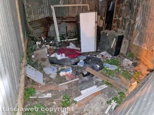 Viterbo - Porta Romana - Una discarica